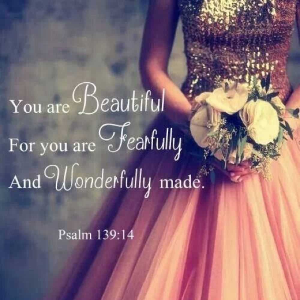 You are beautiful!!